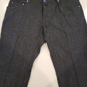 Jacob Cohen luxury wool blend pants size 36. Charcoal tied.